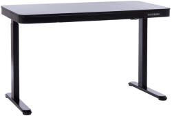 Mirpol VELSEN íróasztal elektromos magasságállítással, vezérlőpanellel 120x60 cm fekete (5905610251642) - homelux