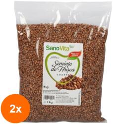 Sano Vita Set 2 x Seminte de Hrisca Coapte, Sanovita, 1 kg