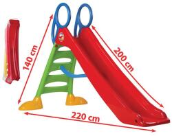 Dohány Tobogan, roșu 200 cm DOREX (2085)