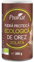 Pronat Pudra Proteica BIO de Orez Izolata, 200 g, Pronat (PRN09850)