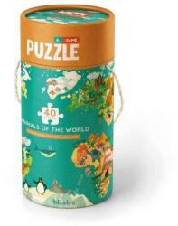 dodo Mon - A világ állatai 40db-os puzzle és társasjáték (MON200113) (191994)