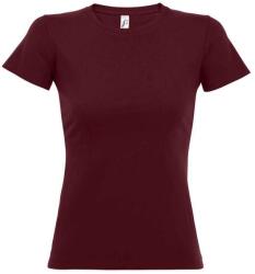 SOL'S Női Imperial póló M barna|bordó|vörös