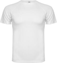 ROLY Montecarlo férfi rövid ujjú sport póló S fehér