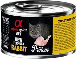 Alpha Spirit Cat Adult Rabbit Protein 6 x 200 g