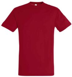 SOL'S Unisex felnőtt Regent póló XS bordó|vörös