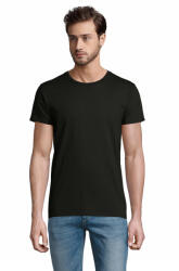 SOL'S Férfi Pioneer organikus pamut póló 4XL barna|fekete|zöld