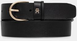 Tommy Hilfiger bőr öv fekete, AW0AW17757 - fekete 85