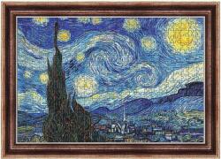 Trefl 37544 - Csillagos éj, Van Gogh - 500 db-os puzzle kerettel (37544)