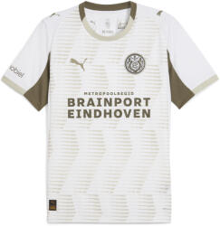 PUMA Férfi Futball Klub És Puma Logó, Regular Fit 25/26 Ausweichtrikot PUMA bézs|fehér