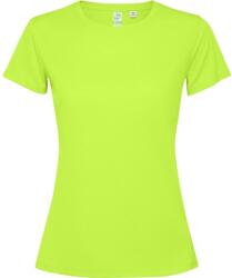ROLY Női Estoril rövid ujjú póló M sárga|zöld