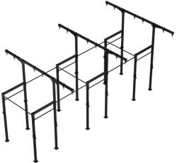 LIVEPRO - Tri Stand Rings Rig - Három állomásos Erőkeret