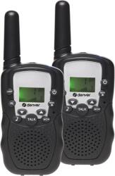 Denver WTA-449 Walkie Talkie 8 / 5 km hatótávval - Fekete (WTA-449) (WTA-449)