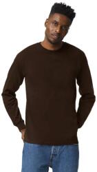 Gildan Unisex felnőtt ultra pamut hosszú ujjú póló XL barna