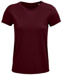 SOL'S Női kereszteslovag póló XL barna|bordó|vörös