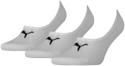 PUMA Zokni Puma Footie 3 Pack, Fehér, Unisex 35 fehér