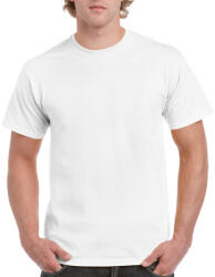 Gildan Unisex felnőtt kalapács póló L fehér