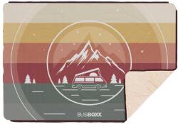 BUSBOXX RedStripe PillowBlanket többfunkciós takaró