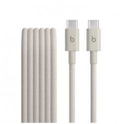 Apple Beats USB-C - USB-C szőtt borítású kábel (1, 5 m) - szikrázó szürke (MDGD4EE/A) (MDGD4EE/A)