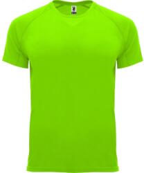 ROLY Férfi Bahrein rövid ujjú sport póló 3XL sárga|zöld