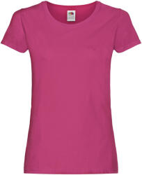 Fruit of the Loom Női eredeti póló 2XL rózsaszín