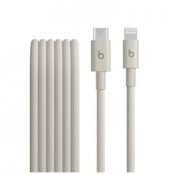 Apple Beats USB-C - Lightning szőtt borítású kábel (1, 5 m) - szikrázó szürke (MDGL4EE/A) (MDGL4EE/A)