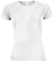 SOL'S Női Sportos Raglan póló XS fehér