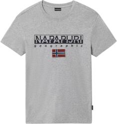 NAPAPIJRI férfi póló NP0A4GDQ S szürke