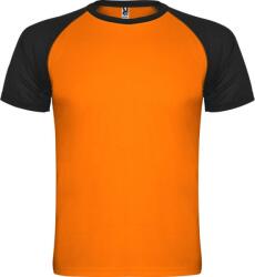 ROLY Unisex felnőtt Indianapolis rövid ujjú sportpóló Unisex felnőtt Indianapolis M fekete