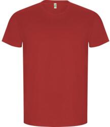 ROLY Férfi Golden Plain rövid ujjú póló 2XL vörös