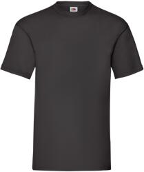 Fruit of the Loom Férfi Valueweight póló 2XL fekete