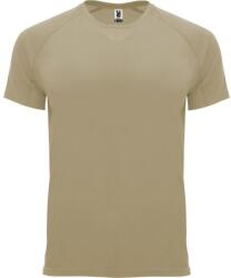 ROLY Férfi Bahrein rövid ujjú sport póló XL bézs