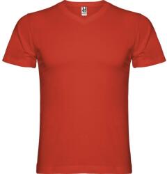 ROLY Férfi Samoyedo V nyakú póló S vörös