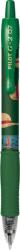 Pilot Zseléstoll 0, 7mm, nyomógombos Pilot G-2 One Piece, írásszín zöld (BL-G2-7-OP-G)