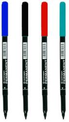 Centropen Alkoholos marker 1mm, kerek hegyű, Centropen 2536 piros (625360104) - tonerpiac