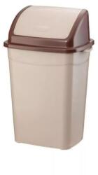 PLANET Szemetes kuka billenõ fedéllel műanyag 9 literes barna UP116B (UP116PB)