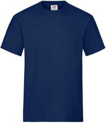 Fruit of the Loom Férfi nehéz pamut póló M kék