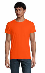 SOL'S Férfi Pioneer organikus pamut póló XS narancssárga|sárga