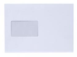 Bluering Boríték LC/5 szilikonos bélésnyomott bal ablak 45x90mm 162x229mm B20A60 Bluering® fehér (BORLC5SZBA4590D) - tonerpiac