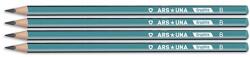 Ars Una Grafitceruza ARS UNA B háromszögletű csíkos 4 db/készlet (5993120005862)