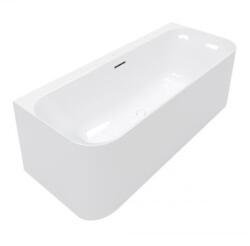 Villeroy & Boch & Boch Loop & Friends Duo kád 180 x 80 cm, fehér, falhoz tolható (VIL-UBA180LSF9CS00V-01)