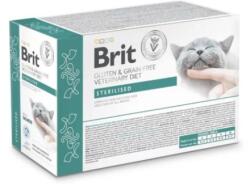 Brit Veterinary Diets Cat GF fillets in Gravy Sterilised 12x85g