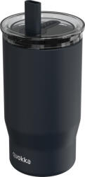 QUOKKA Pahar termic cu pai Quokka Mist, 720 ml, negru (40138)