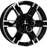 ALUTEC TITAN Fényes fekete polírozott 6/114, 3 18x8 ET45 66, 1 - 4sgumi