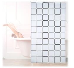  Négyzet Mintás Zuhanyroló 140 x 240 cm