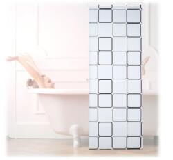  Négyzet Mintás Zuhanyroló 80 x 240 cm