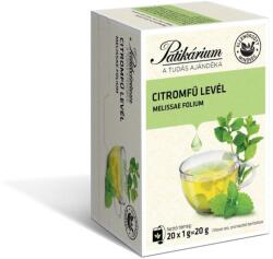  Citromfűlevél filteres PATIKÁRIUM (20x)