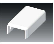 KOPOS Vezetékcsatorna végzáró 20x10-hez balos/jobbos 10mmx 20mmx műanyag fényesfehér LHD KOPOS - 8921_HB (8921_HB)