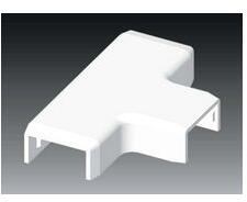 KOPOS Vezetékcsatorna T-idom fedél 20x10-hez 10mmx 20mmx alap+fedél műanyag fényesfehér LHD KOPOS - 8924_HB (8924_HB)