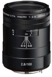 Pentax HD D-FA Macro 100mm F2.8ED AW (fekete) objektív (20320)