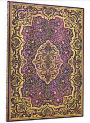 Paperblanks Határidőnapló 2026 Paper Blanks grande heti vertikális gumis Picaresque (DE0819)